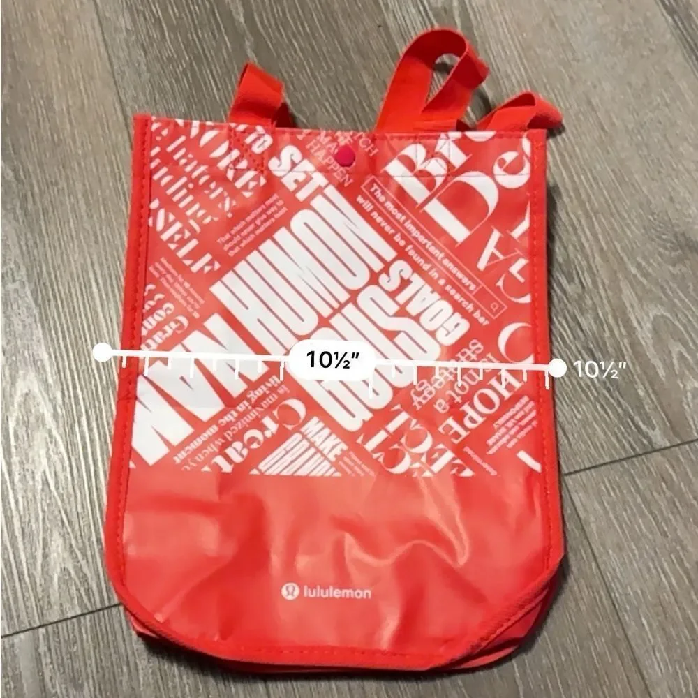 Lululemon Athletica Red Travel Bag